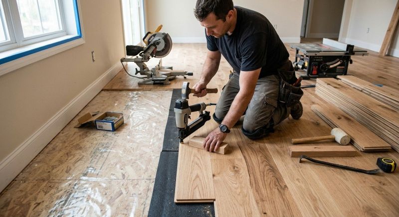 Hardwood Installation in Herndon, VA