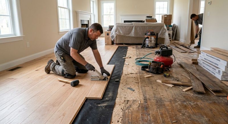 Wood Flooring Replacement in Prince Georges County, MD