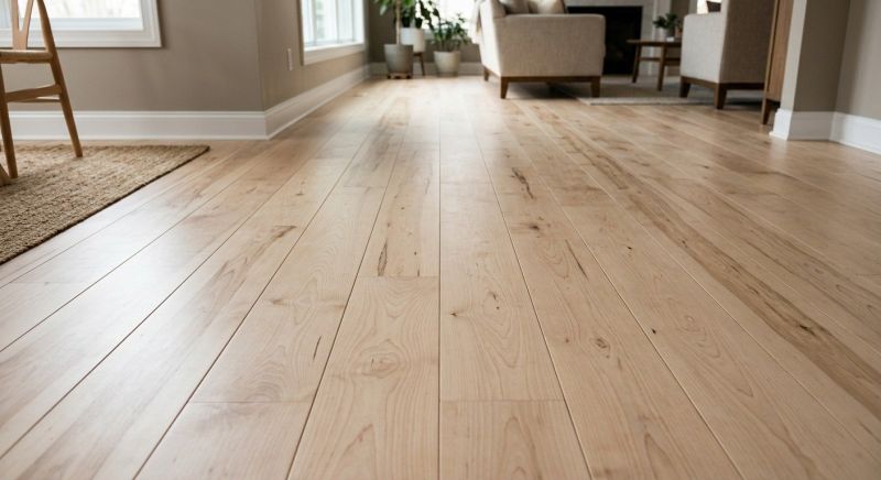 Birch Floor Installation in Woodbridge, VA