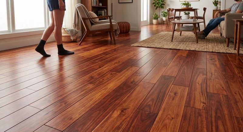 Cherry Floor Installation in La Plata, MD