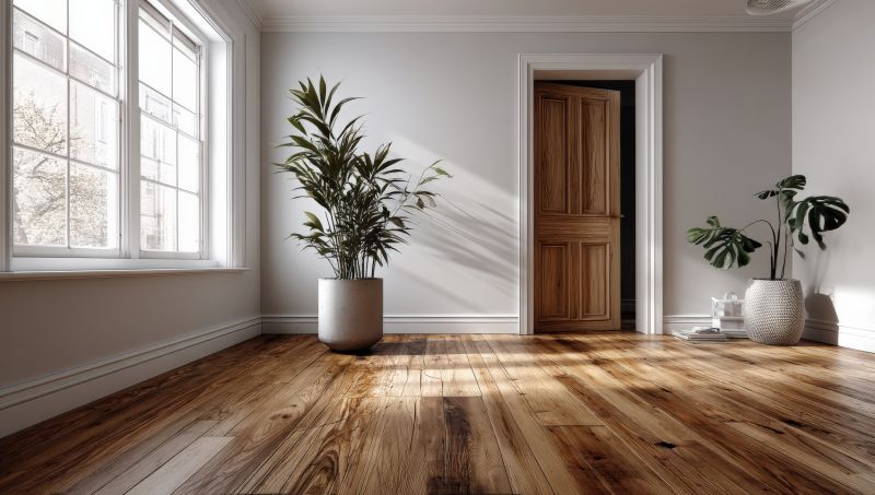 Dark Wood Floor Installation in Woodbridge, VA