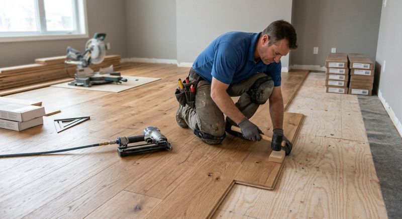 Hardwood Floor Installation in Catlett, VA