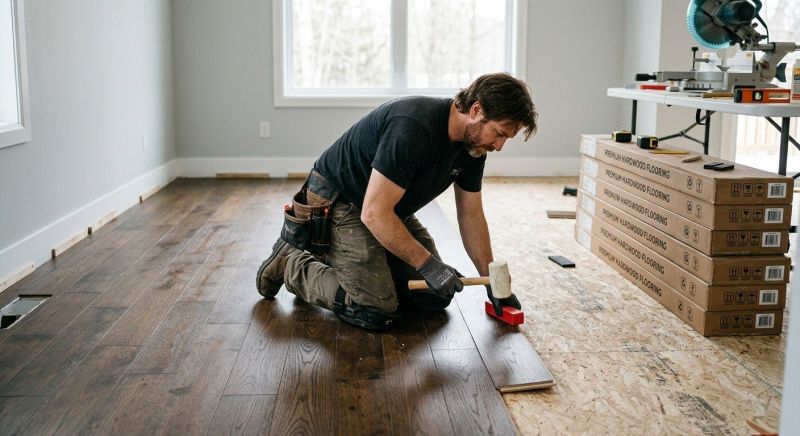Hardwood Floor Installation in Falls Church, VA