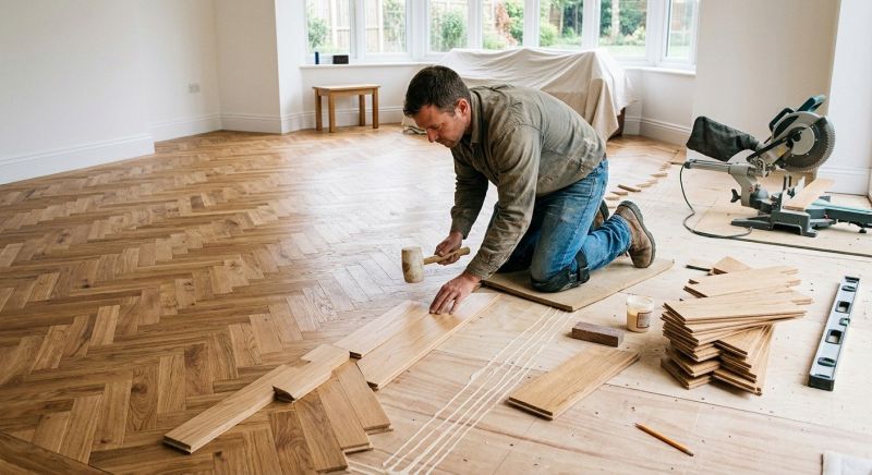 Hardwood Floor Installation in Falls Church, VA