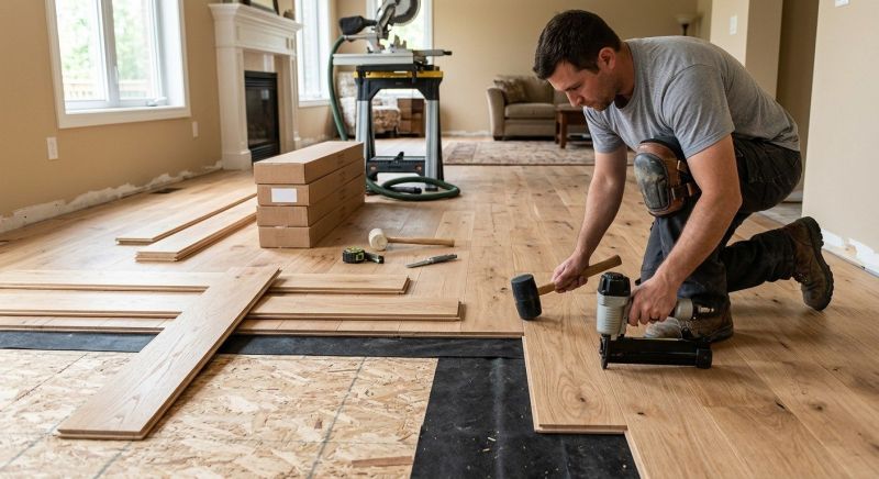 Hardwood Floor Installation in Prince Georges County, MD