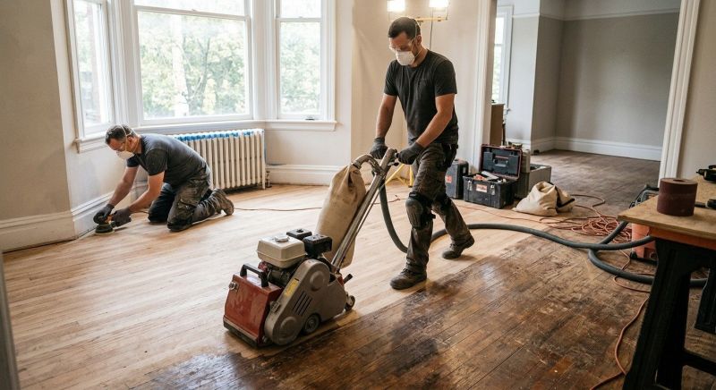 Hardwood Floor Renovation in Woodbridge, VA