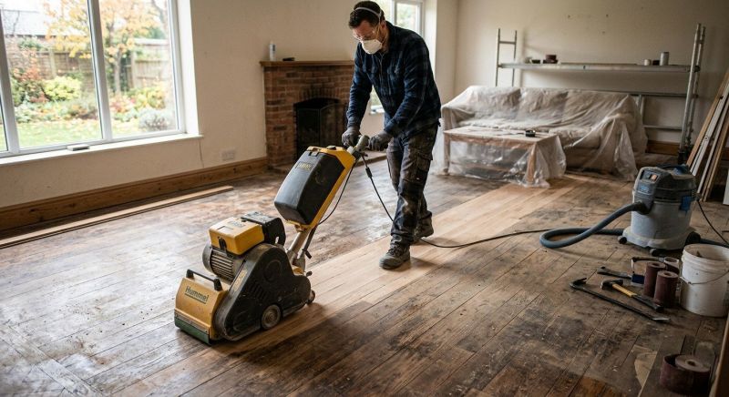 Hardwood Floor Renovation in Woodbridge, VA