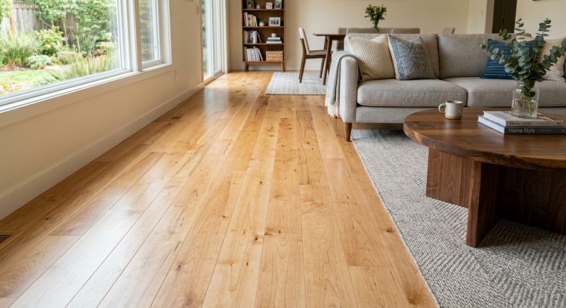 Maple Flooring Installation in Falls Church, VA