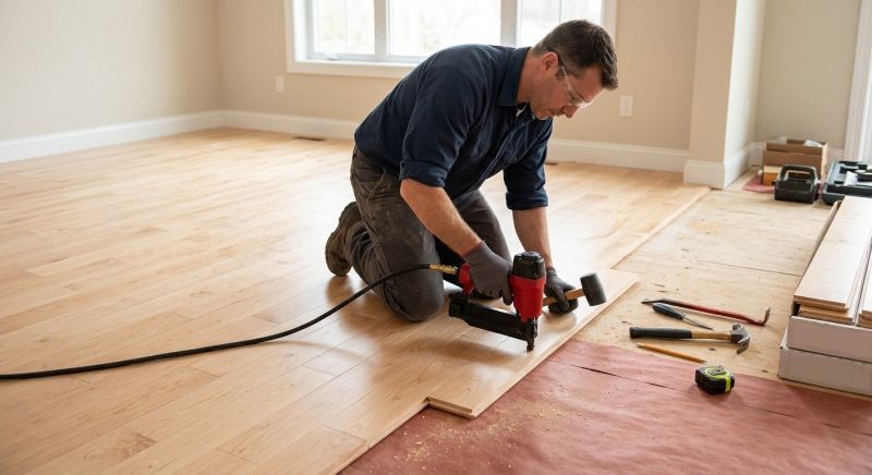 Maple Flooring Installation in Prince Georges County, MD