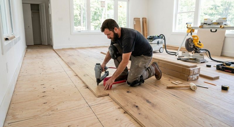 Oak Floor Installation in Dumfries, VA