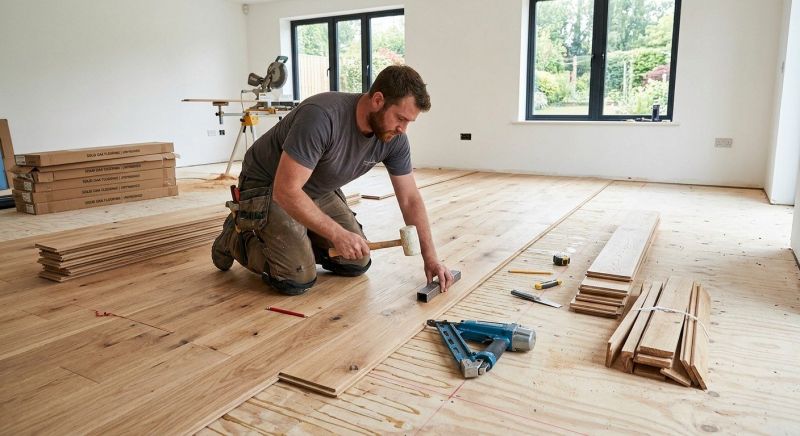 Oak Floor Installation in Oxon Hill, MD