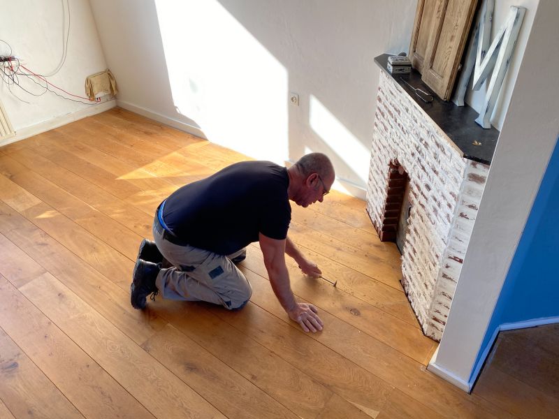 Pine Floor Installation in Woodbridge, VA
