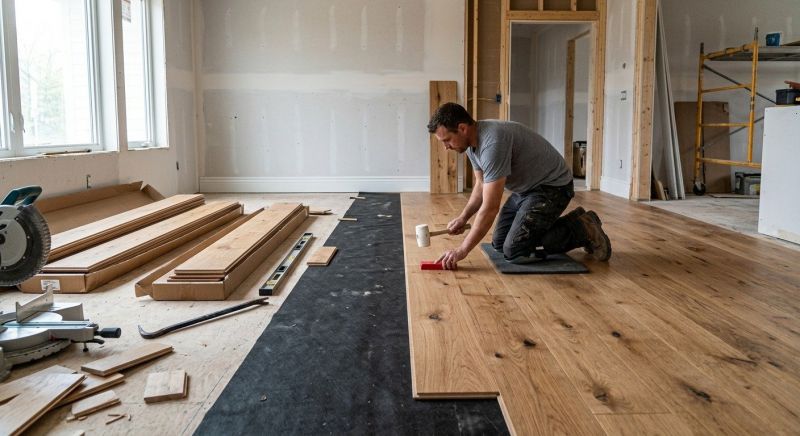 Plank Floor Installation in Woodbridge, VA