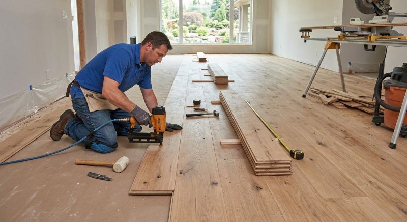 Plank Floor Installation in Woodbridge, VA