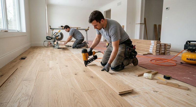 Wood Floor Replacement in Bealeton, VA