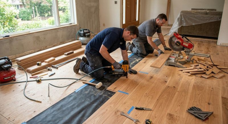 Wood Flooring Installation in Arlington, VA