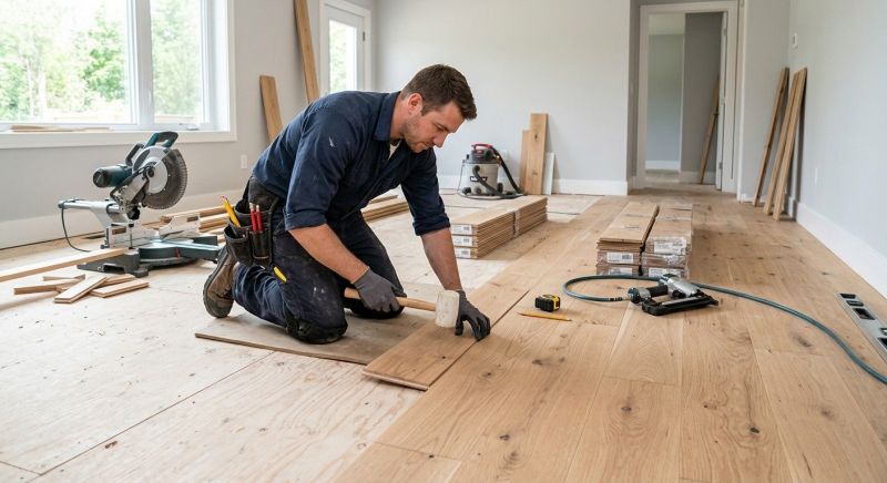 Wood Flooring Installation in Reston, VA